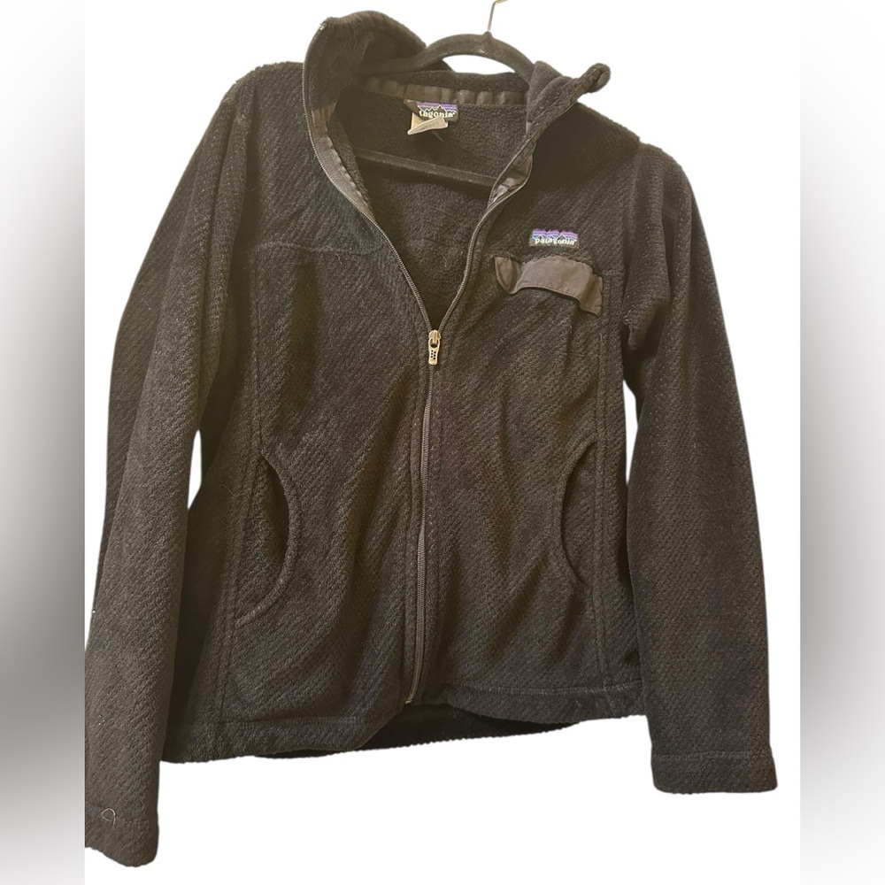 Patagonia Black Fleece Jacket women’s size M